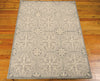 Nourison Marina MRN12 Grey Area Rug Room Image Feature