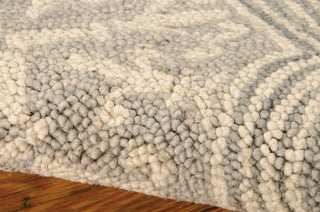 Nourison Marina MRN12 Grey Area Rug Detail Image