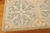 Nourison Marina MRN12 Stone Area Rug Corner Image