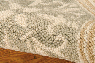 Nourison Marina MRN12 Stone Area Rug Detail Image