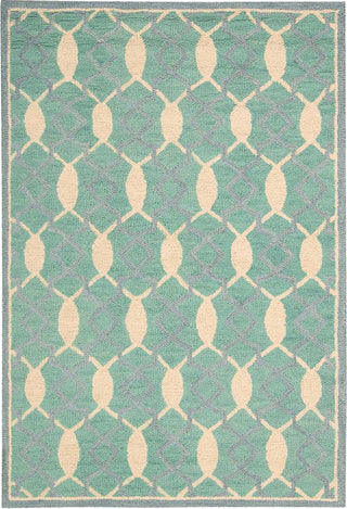 Nourison Marina MRN15 Aqua Area Rug Main Image