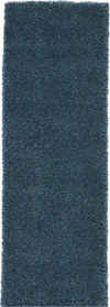 Nourison Malibu Shag MSG01 Blue Area Rug 2'2'' X 9'10''