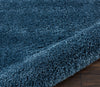 Nourison Malibu Shag MSG01 Blue Area Rug Detail Image