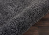 Nourison Malibu Shag MSG01 Dark Grey Area Rug Detail Image