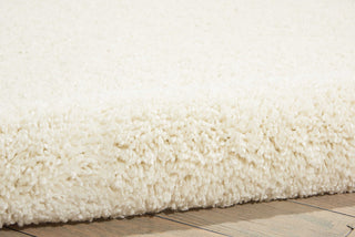 Nourison Malibu Shag MSG01 Ivory Area Rug Detail Image