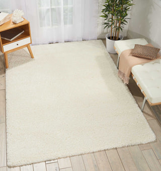 Nourison Malibu Shag MSG01 Ivory Area Rug Room Image