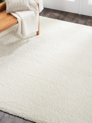 Nourison Malibu Shag MSG01 Ivory Area Rug Room Image