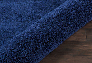 Nourison Malibu Shag MSG01 Navy Area Rug Detail Image