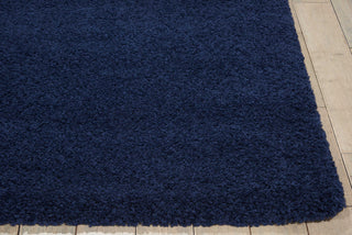 Nourison Malibu Shag MSG01 Navy Area Rug Detail Image