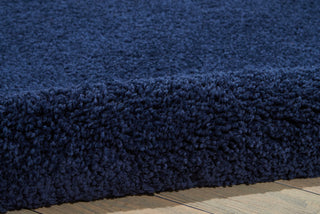 Nourison Malibu Shag MSG01 Navy Area Rug Detail Image