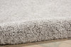 Nourison Malibu Shag MSG01 Silver Grey Area Rug Pile