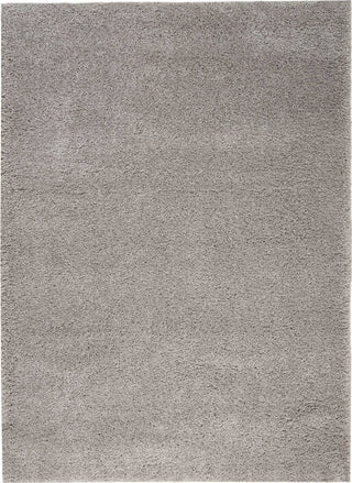 Nourison Malibu Shag MSG01 Silver Grey Area Rug main image