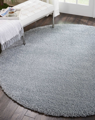 Nourison Malibu Shag MSG01 Slate Area Rug Room Scene 2