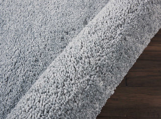 Nourison Malibu Shag MSG01 Slate Area Rug Detail Image