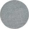 Nourison Malibu Shag MSG01 Slate Area Rug Round