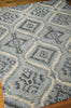 Nourison Tahoe Modern MTA06 Denim Blue Area Rug 8' X 10' Floor Shot