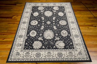 Nourison Maymana MYN03 Charcoal Area Rug 8' X 11' Floor Shot