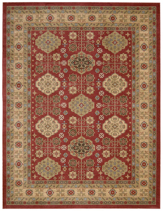 Nourison Maymana MYN08 Red Area Rug main image