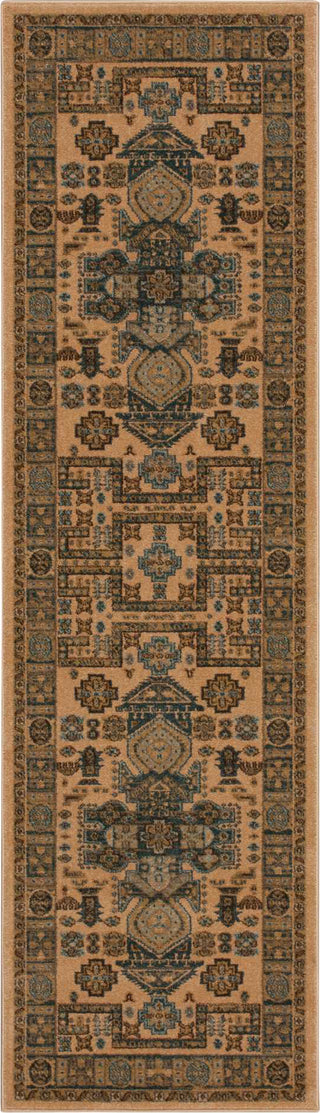 Nourison Maymana MYN11 Camel Area Rug Runner Image