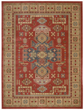 Nourison Maymana MYN11 Red Area Rug main image