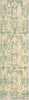 Nourison Nepal NEP09 Seafoam Area Rug Runner Image