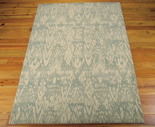 Nourison Nepal NEP09 Seafoam Area Rug 6' X 8' Floor Shot