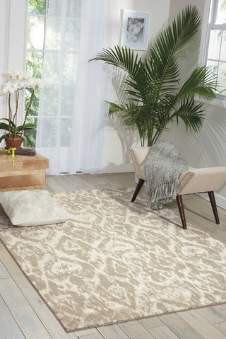 Nourison Nepal NEP07 Quartz Area Rug Room Image Feature