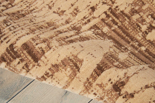 Nourison Nepal NEP09 Mocha Area Rug Detail Image