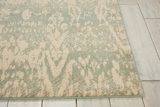 Nourison Nepal NEP09 Seafoam Area Rug Detail Image