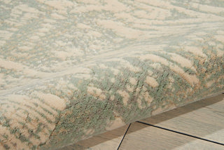 Nourison Nepal NEP09 Seafoam Area Rug Detail Image