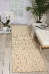 Nourison Nepal NEP10 Ivory Grey Area Rug Room Image Feature