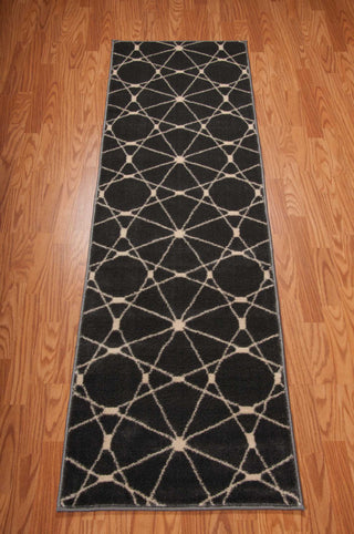 Nourison Nova NO102 Grey Area Rug Runner Image