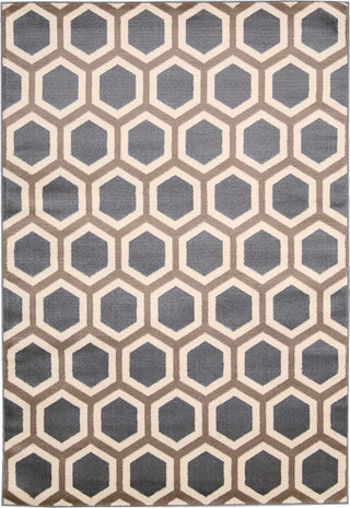 Nourison Nova NO105 Grey Area Rug main image