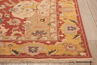 Nourison Nourmak S116 Rust Area Rug Detail Image