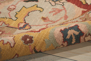 Nourison Nourmak S116 Rust Area Rug Detail Image