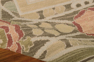 Nourison Nourmak S144 Light Green Area Rug Detail Image