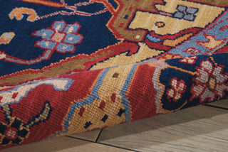 Nourison Nourmak S163 Navy Area Rug Detail Image