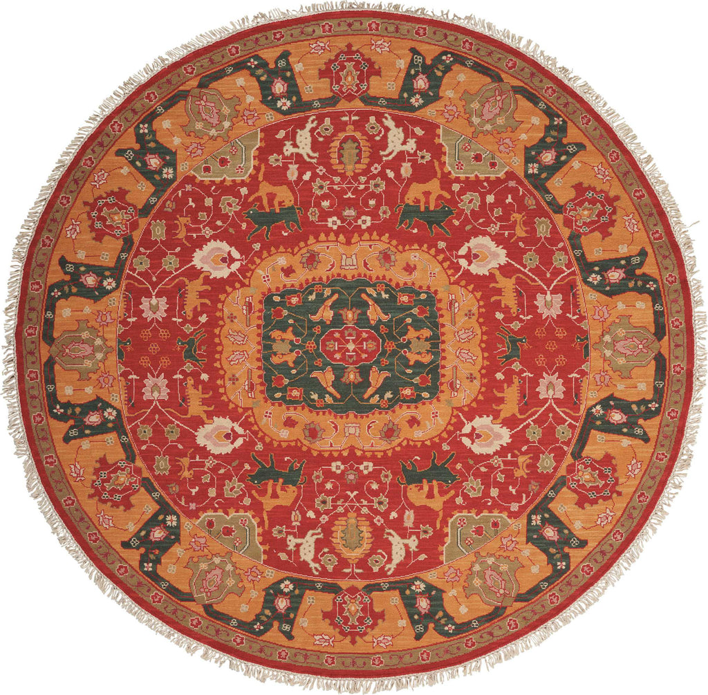 Nourison Nourmak SK63 Red Area Rug
