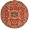 Nourison Nourmak SK63 Red Area Rug 8' Round
