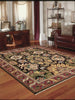 Nourison Nourmak SK70 Black Area Rug Room Image Feature