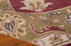 Nourison Nourmak SK92 Burgundy Area Rug Detail Image