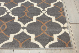 Nourison Nova NO104 Grey Area Rug Detail Image