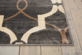 Nourison Nova NO104 Grey Area Rug Detail Image