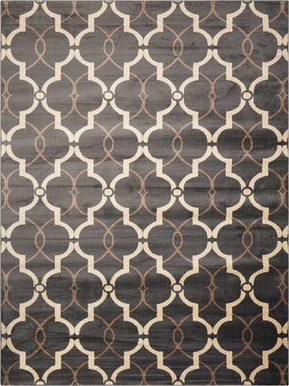 Nova NO104 Grey Area Rug by Nourison Main Image