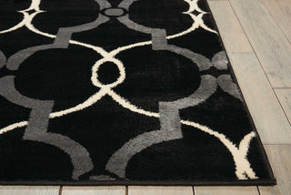 Nourison Nova NO104 Onyx Area Rug Detail Image