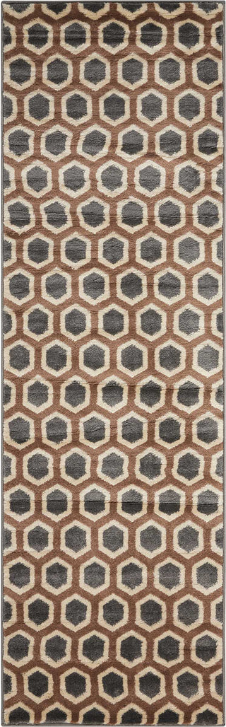 Nourison Nova NO105 Grey Area Rug