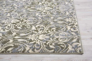 Nourison Nova NO118 Grey Area Rug Detail Image