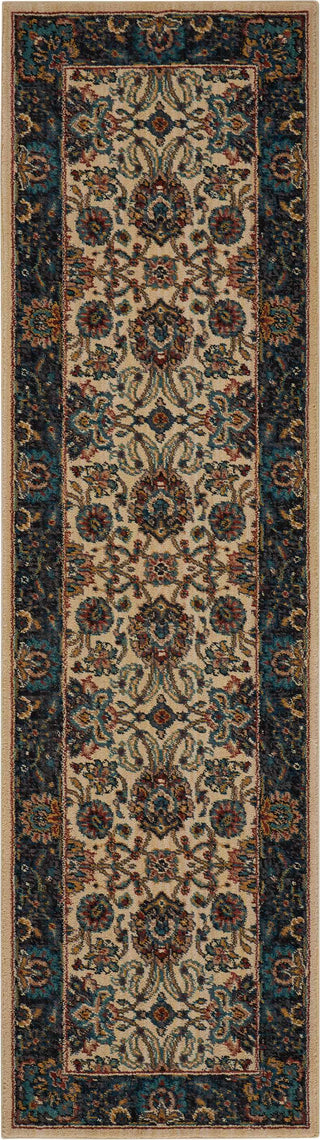 Nourison 2020 NR201 Ivory Area Rug 2'3'' X 8' Runner