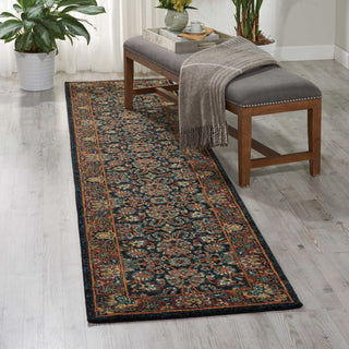 Nourison 2020 NR201 Navy Area Rug Room Image