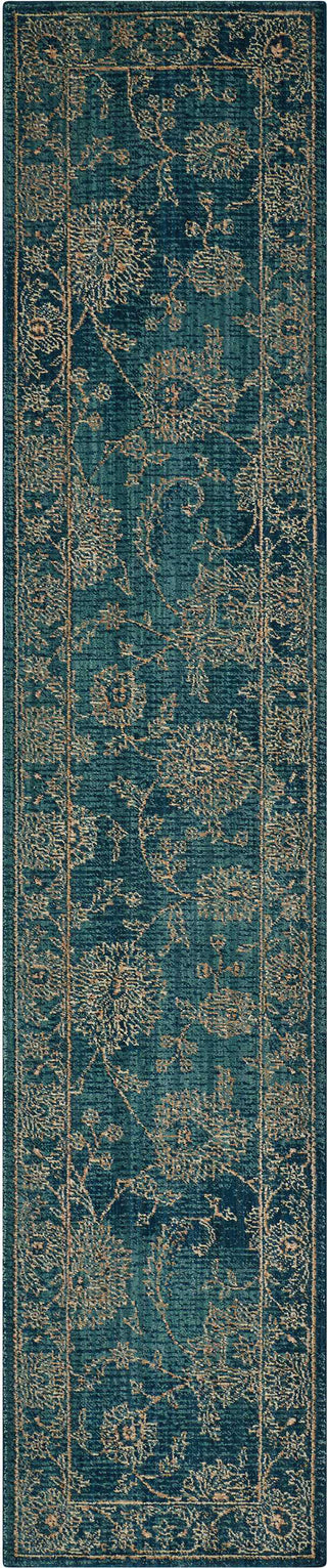 Nourison 2020 NR202 Teal Area Rug